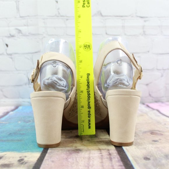 NATURALIZER Lennie 2 Slingback Heeled Sandal 7 M - Picture 7 of 9